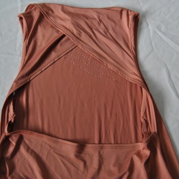 Gymshark Small Pink(ish) Open Back Tank Top - Picture 7 of 8